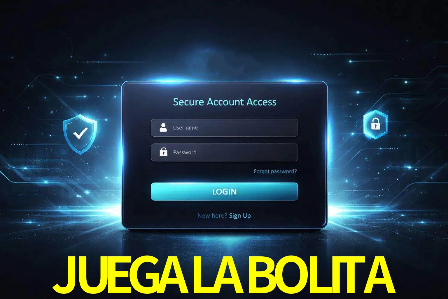 Pantalla de inicio de sesión de cuenta JUEGALABOLITA para usuarios en México