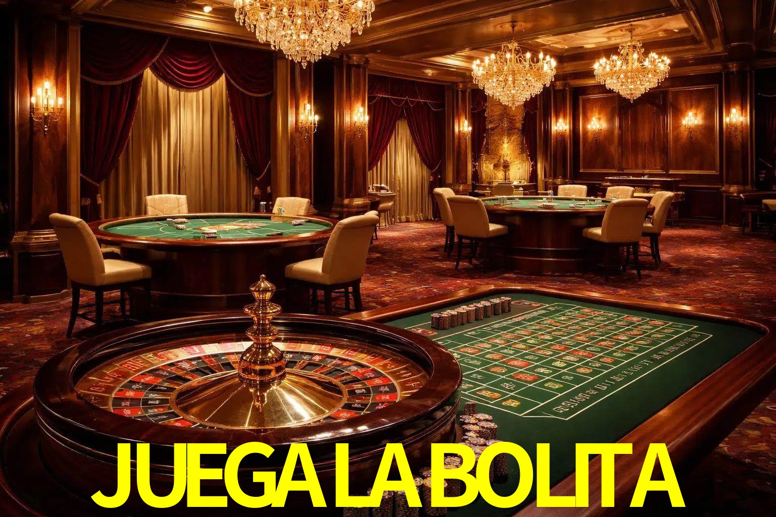 Una escena premium de mesa de casino en vivo con cartas, elementos de ruleta y un ambiente pulido de estudio de transmisión.